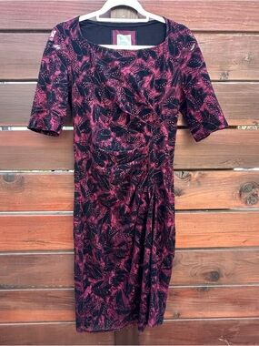 Maeve | Dresses | Maeve Offtheshoulder Mixedprint Midi Dress | Poshmark